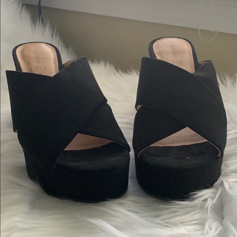 Chinese laundry Teagan micro suede